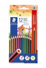  Kredki Noris Colour 12kol z ołówkiem HB STAEDTLER