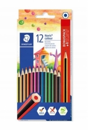 Kredki Noris Colour 12kol z ołówkiem HB STAEDTLER