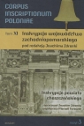 Corpus Inscriptionum Poloniae Tom XI zeszyt 3 red. Joachim Zdrenka