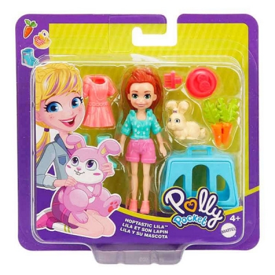 Polly Pocket Lila z króliczkiem