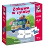 Kapitan Nauka. Zabawa w sylaby. Układanka edukacyjna (4-8 lat)