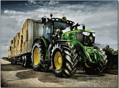 <img src='https://webimage.pl/pics/301/0/d5902444080301.jpg' style='height:440px' /> Diamentowa Mozaika Traktor z przyczepą słomy NO-1008030