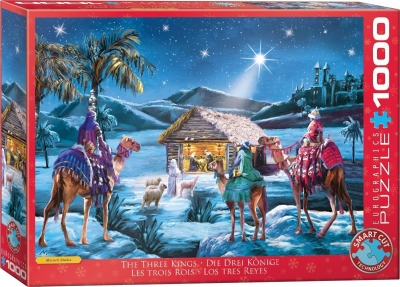 <img src='https://webimage.pl/pics/301/0/d628136660020.jpg' style='height:440px' /> Puzzle 1000 Nativity-Three Kings Macneil 6000-6002