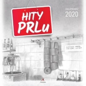 Kalendarz 2020 ścienny kwadrat Hity PRLu