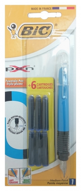 Pióro wieczne XPen Classic niebieskie + 6 nabojów - <br />