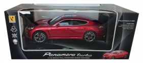 Porsche Panamera Turbo zdalnie sterowane skala 1:18 czerwone - <br />