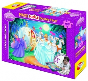 Puzzle dwustronne Maxi 108 Kopciuszek (304-31603)