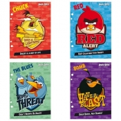 Wkłady do segregatora A5 Angry Birds 10 sztuk mix