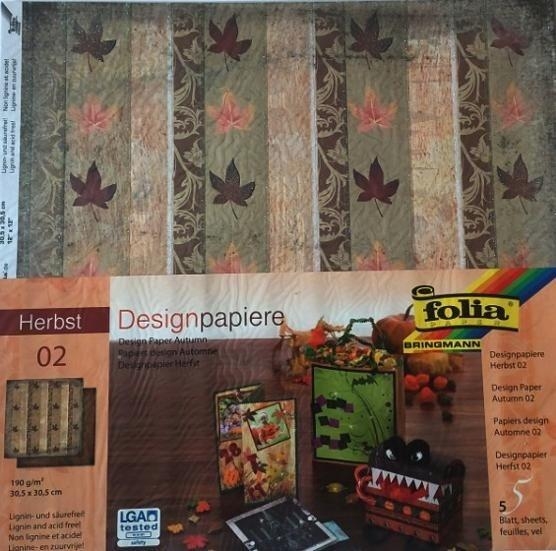 Design-papier 190 g/m2 30,5x30,5cm 5ark