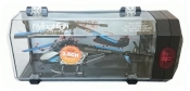 Helikopter latający 18cm 3,5 kanałowy w plastikowej tubie srebrny - <br />