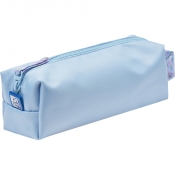 Piórnik saszetka Oxford Flowers - jasnoniebieska