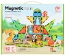 Klocki magnetyczne Zoo 52el