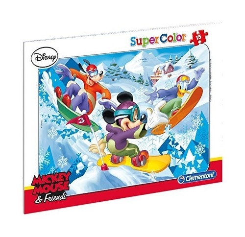 Puzzle ramkowe Miki sport snowboard 15