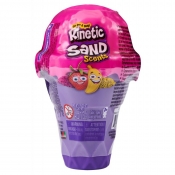 Kinetic Sand: Piasek kinetyczny 113g - Pojemnik na lody truskawka i banan (71490/6058757 A)