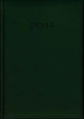 Kalendarz 2014 A5 21DR Zielony dzienny - <br />