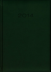 Kalendarz 2014 A5 21DR Zielony dzienny - <br />