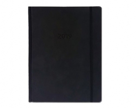 Kalendarz 2019 KKA4DL ksi A4 dziennyLUX czarny