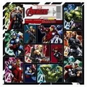 Nalepki 16x16 cm Avengers 25 sztuk