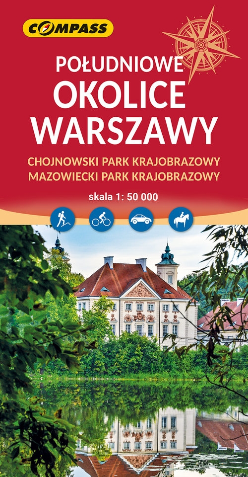 Mapa Południowe okolice Warszawy