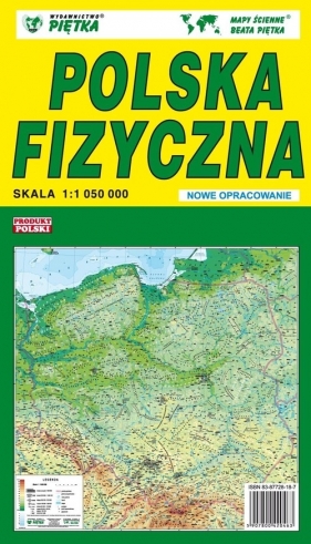 Polska fizyczna 1:1 050 000