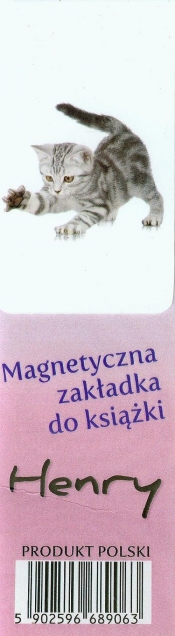 Magnetyczna zakładka do książki Kot mały - <br />