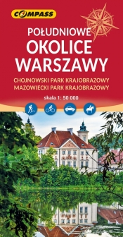 Mapa Południowe okolice Warszawy