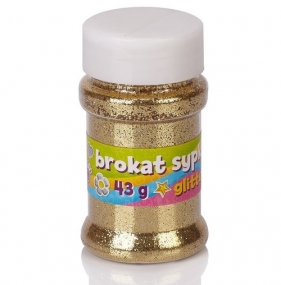 Brokat sypki złoty 43g