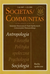 Societas Communitas 2007/02-2008/01 - <br />