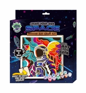 Zestaw do tworzenia obrazów z drewna - kosmos