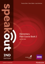 Speakout 2ed. Elementary Flexi 2. Coursebook + DVD - Steve Oakes, Frances Eales, Louis Harrison
