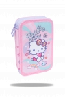 Coolpack, Piórnik podwójny z wyposażeniem Jumper 2 Hello Kitty - Pink 1