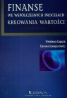 Finanse we współczesnych procesach kreowania wartości