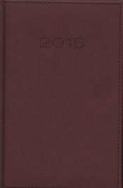 Kalendarz 2015 B6 41D Virando bordowy - <br />