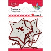Dekoracje zawieszka gwiazda (414528)
