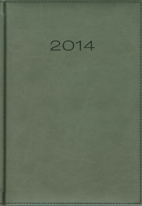 Kalendarz 2014 A5 21DR Szary dzienny - <br />