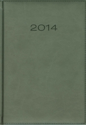 Kalendarz 2014 A5 21DR Szary dzienny - <br />