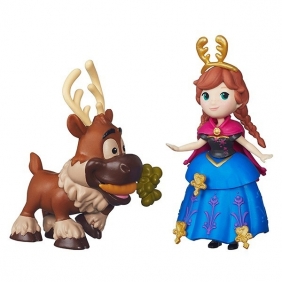 Mini laleczka z przyjacielem Anna i Sven (B5185)