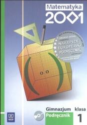 Matematyka 2001 1 Podręcznik z płytą CD - Bazyluk Anna, Dubiecka Anna