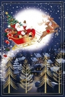 Karnet Boże Narodzenie - Flying Rudolph
