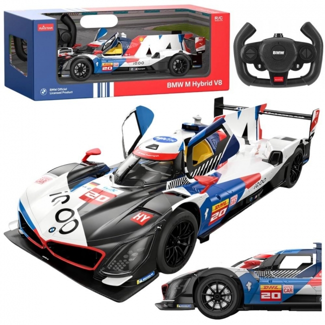 <img src='https://webimage.pl/pics/302/4/d5905991094302.jpg' style='height:440px' /> Auto wyścigowe BMW m hybrid v8 samochód RC