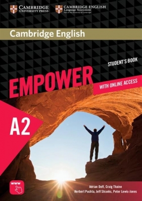 Cambridge English Empower Elementary Student's Book with online access - Adrian Doff, Craig Thaine, Herbert Puchta