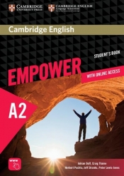 Cambridge English Empower Elementary Student's Book with online access - Adrian Doff, Craig Thaine, Herbert Puchta