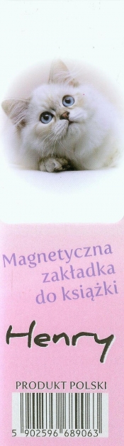 Magnetyczna zakładka do książki Kot duży - <br />