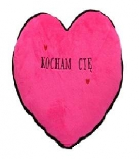 Poduszka Serce - Kocham Cię 43cm