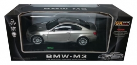 BMW M3 zdalnie sterowane skala 1:18 srebrne