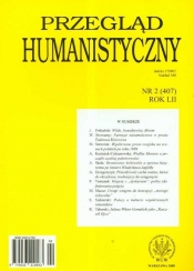 Przegląd humanistyczny 2/2008 - Opracowanie zbiorowe