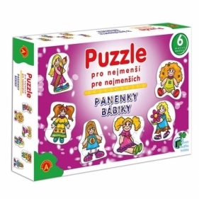 Puzzle dla maluszków - Lalki CZ/SK ALEX