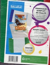 Uniwersalny komplet okładek dla klasy 3