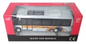 Alloy Models Autobus turystyczny światło/dźwięk biały - <br />