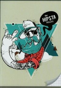 Zeszyt A5 w kratkę 80 kartek Hipsta (604511)